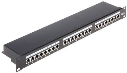 TST KOMUTACINIS SKYDELIS RJ-45 PP-24/RJ6-C/FTP-S