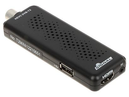 Digital tuner Signal T2-MINI HD DVB-T/DVB-T2 H.265/HEVC