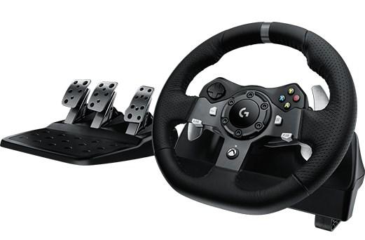 Rat og pedaler Logitech G G920 - sort