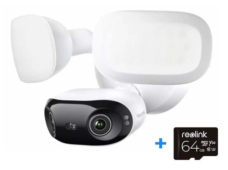 Camera de supraveghere Reolink Floodlight Series F751W Senzor: 1/2.7CMOS Rezolutie video: 8 Megapixeli (5120x1552 pixeli) Cadre/secunda: 20 FPS