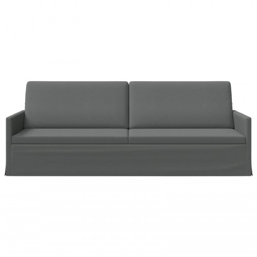 3-personers sofa - mørkegrå, 220 x 81 x 82 cm