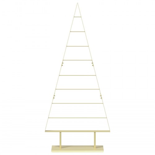 Metaljuletræ KUOPIO 180 cm - guld