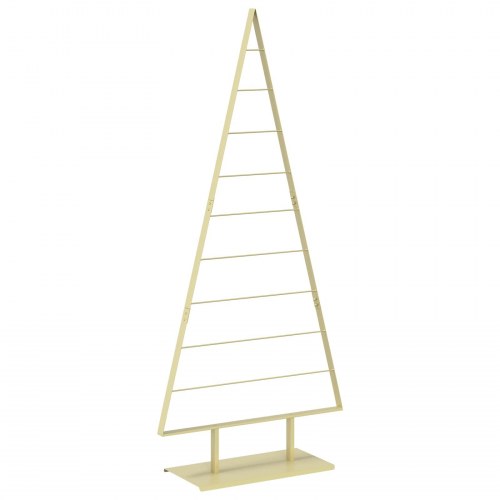 Metaljuletræ KUOPIO 210 cm - guld