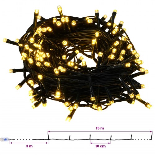 Kunstigt juletræ med julekugler og LED-lys 120 cm - grøn