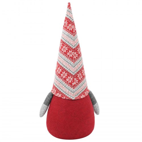Julenissefigur rød 60 cm