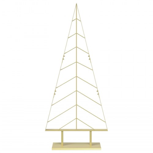 Metaljuletræ KUOPIO 150 cm - guld