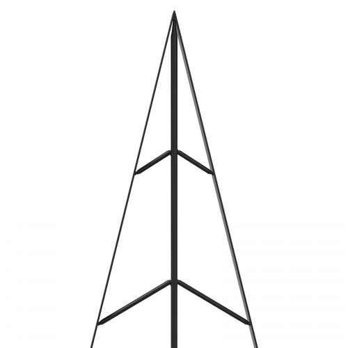 Metaljuletræ KUOPIO 150 cm - sort