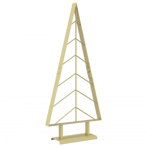 Metaljuletræ KUOPIO 90 cm - guld