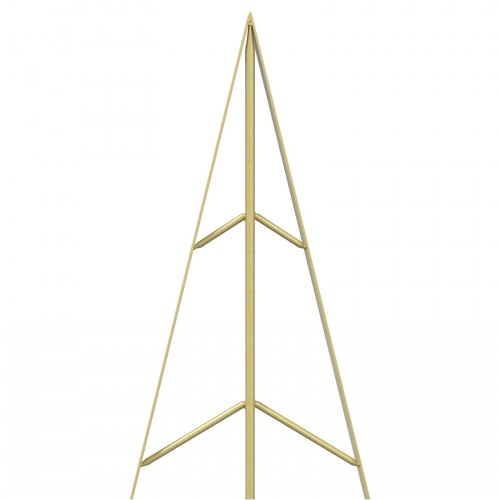 Metaljuletræ KUOPIO 90 cm - guld