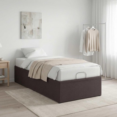 Elektrisk justerbar sengetramme - brun 200 x 90 cm