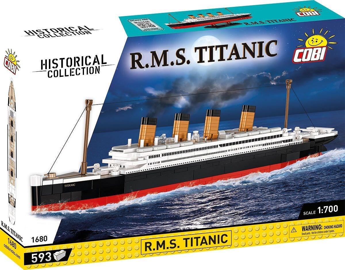 Cobi Historical Collection R.M.S. Titanic Modelskib - 593 dele