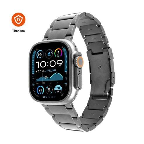 FIXED Titanium Strap for Apple Watch 42/44/45/46/49mm Natural Titanium