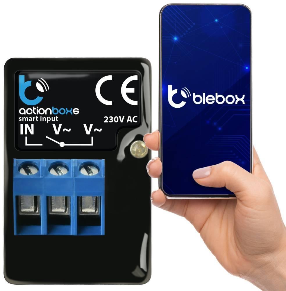 Binært inputmodul Blebox actionboxs - 230 V AC