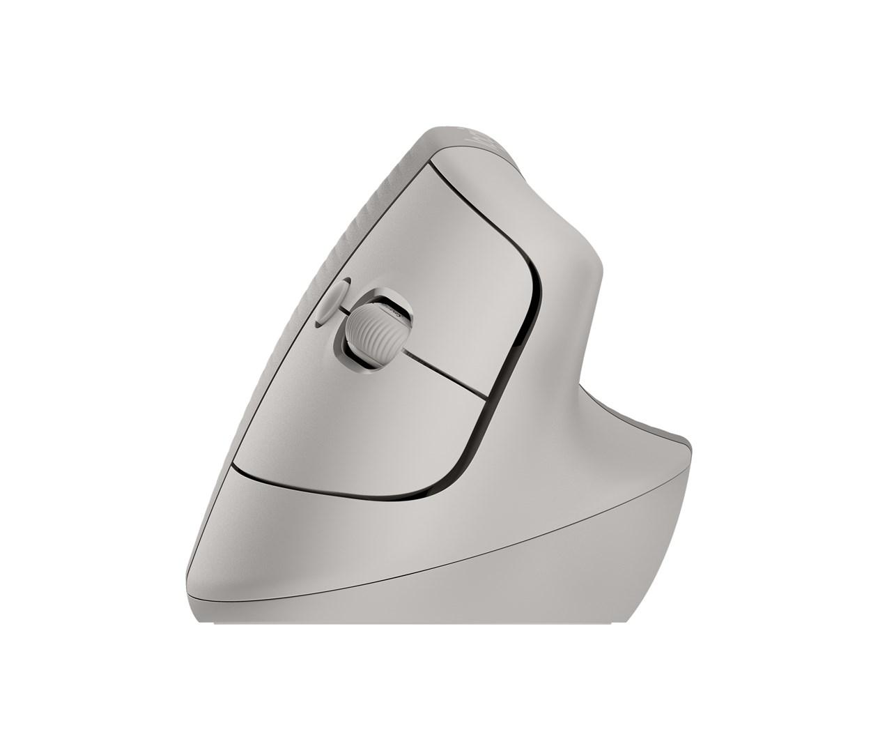 Logitech Lift Right Vertical - Sand - Vertical mouse - Optisk - 6 knapper - Sand