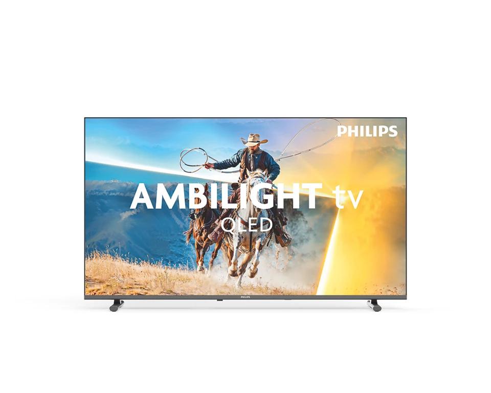 Philips 40PQS6901/12 40" Full HD QLED Smart TV med Wi-Fi, Ambilight og Titan OS - Sort