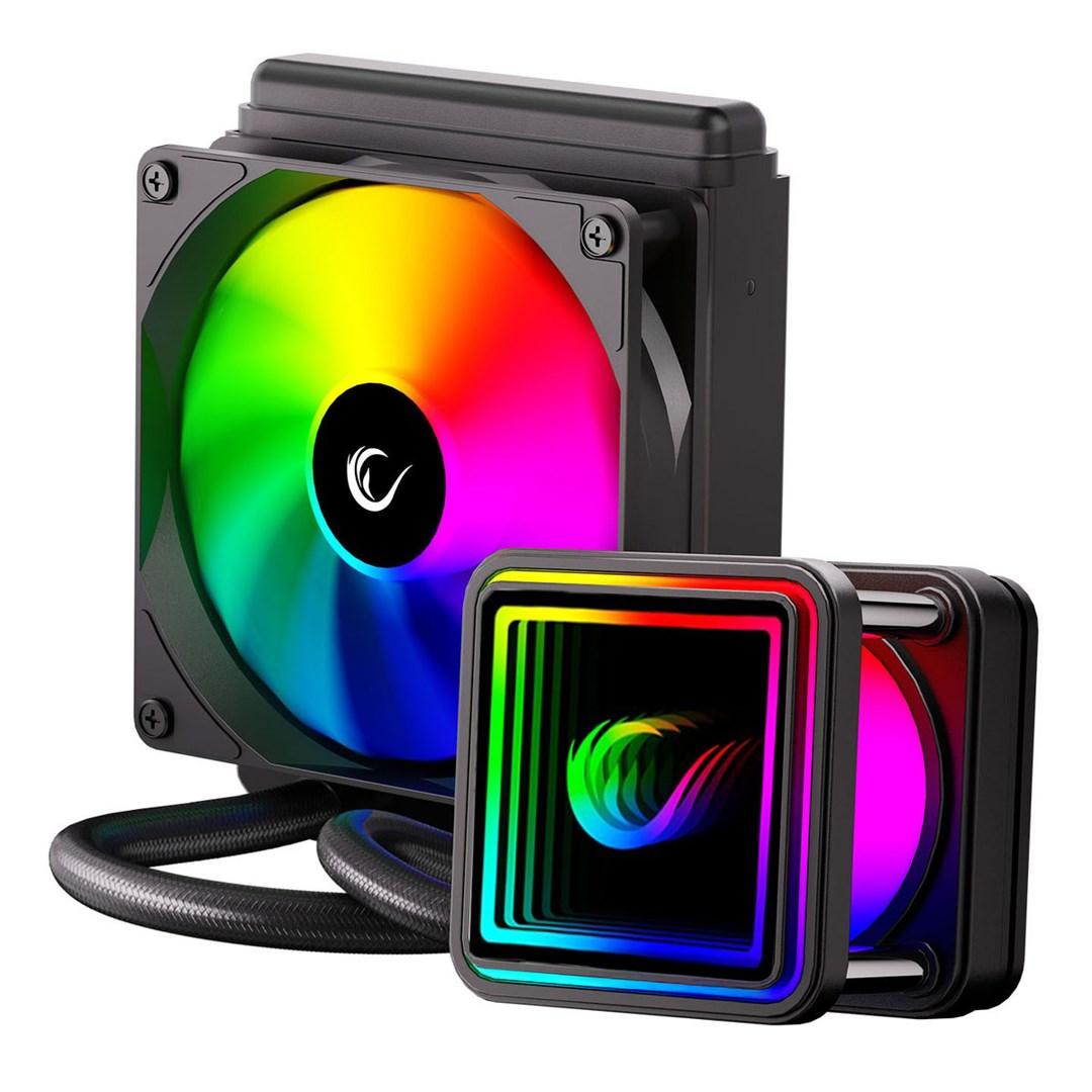 Rampage INFINITE V120 CPU Vandkøler - 120mm, ARGB, LGA1700/AM5 Kompatibel