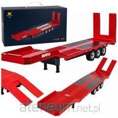 Lavlæssertrailer til Huina Scania 770S - rød 1:18