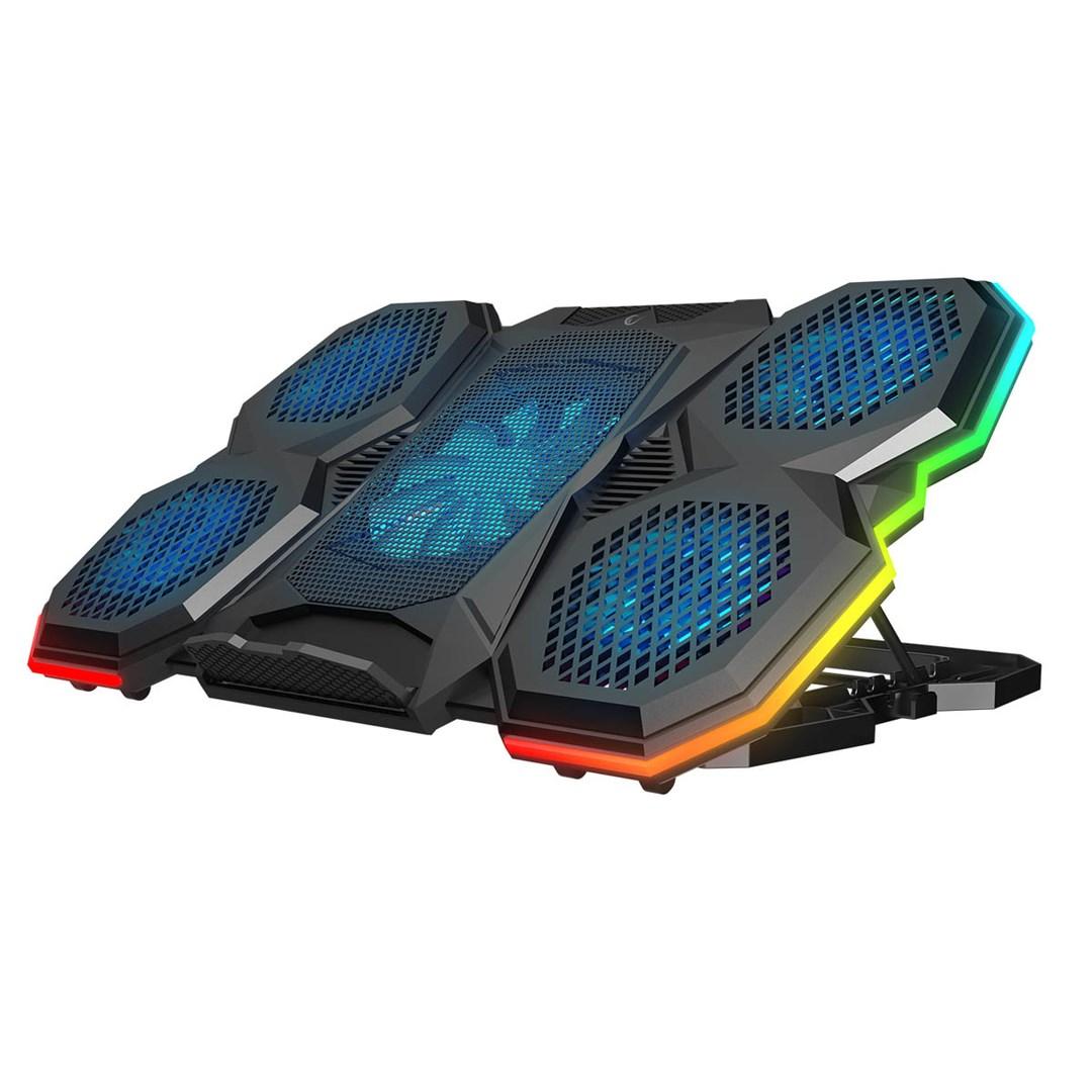 Rampage AD-RC14 X-RANGER Podstawka chlodzaca pod laptop 9-17" RGB regulowana