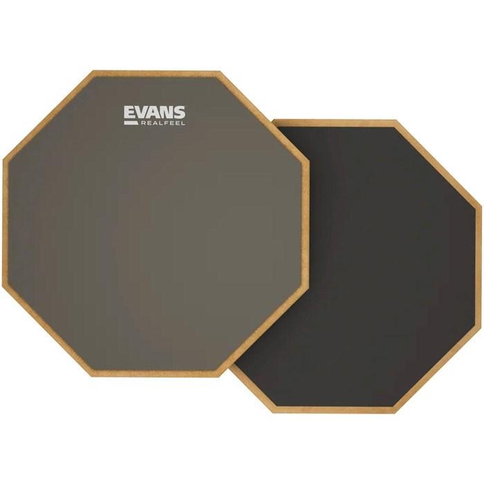 Trommeøvepad EVANS RealFeel RF12D - dobbeltsidet