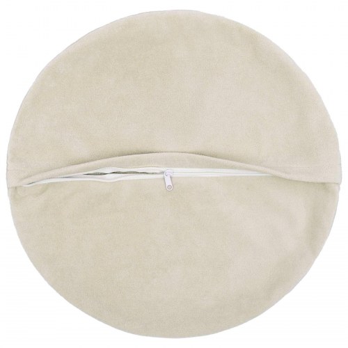 Runde pyntepuder HEERLEN 6 stk. - creme, Ø 40 cm