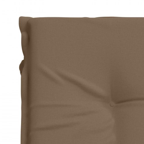 Solsengspude GEMERT - gråbrun 190 x 60 x 9 cm