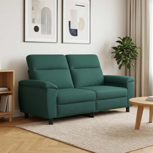 2-personers sofa mørkegrøn - 178 x 90 x 95 cm
