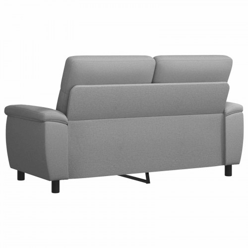 2-personers sofa i lysegrå stof - 178 x 90 x 95 cm