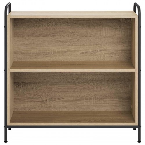 Bogskab i sonoma-eg 80 x 33 x 80 cm