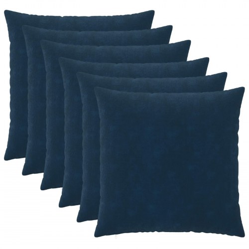 Pudebetræk HEERLEN blå 70 x 70 cm - 6 stk.