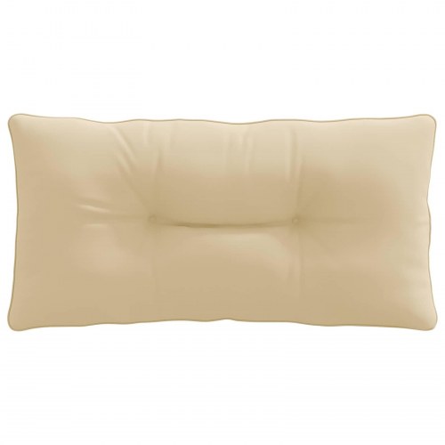 Rygpude PUTTEN - beige, 70 x 40 x 10 cm
