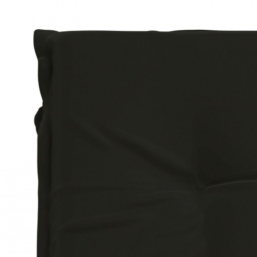 Solsengspude GEMERT - sort 190 x 50 x 9 cm