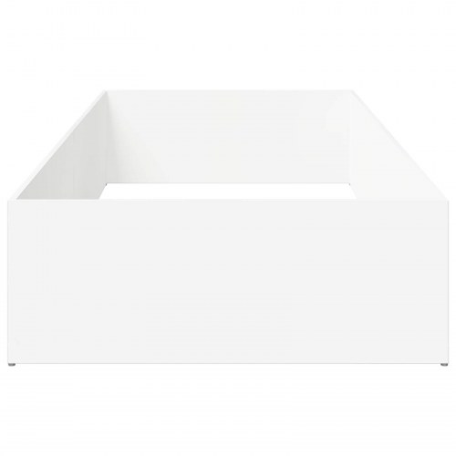 Sengeomkransning til justerbar sengebund - hvid 80 x 200 cm