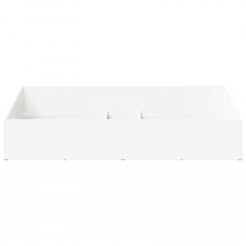 Sengeomkransning til justerbar sengebund - hvid 80 x 200 cm