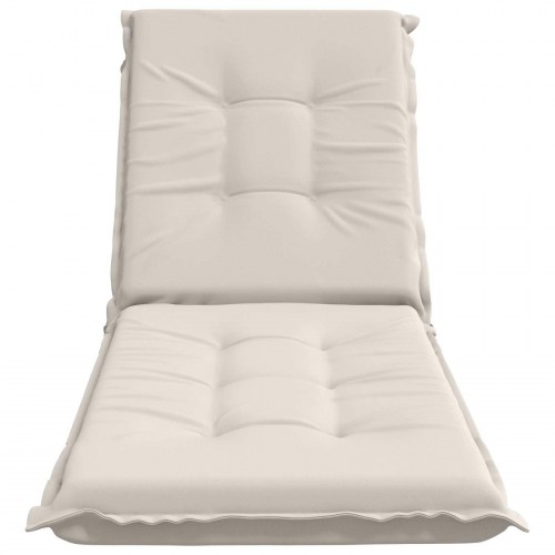Solsengspude GEMERT 190 x 60 x 9 cm - hvid