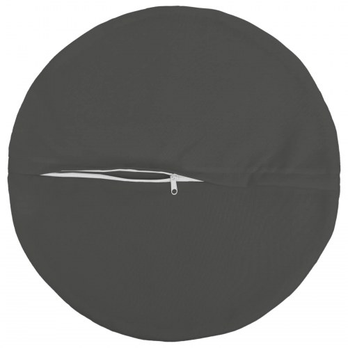 Runde puder HEERLEN 6 stk. - antracit, Ø 50 cm