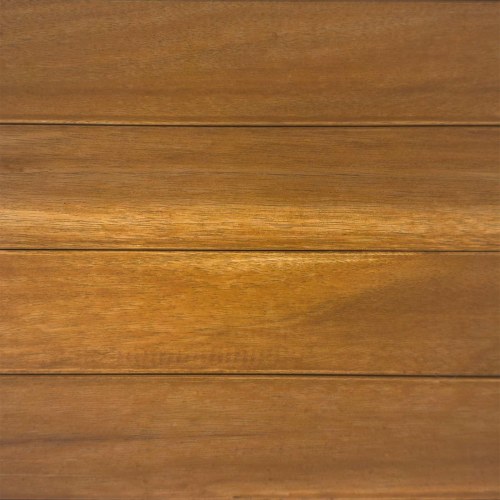 Sengestel med polstret hovedgavl - naturfarvet/lysegrå, 140 x 190 cm