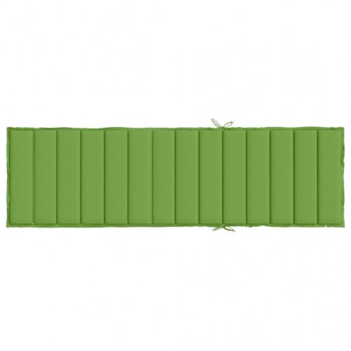 Hynde til liggestol 200 x 50 x 4 cm - meleret grøn