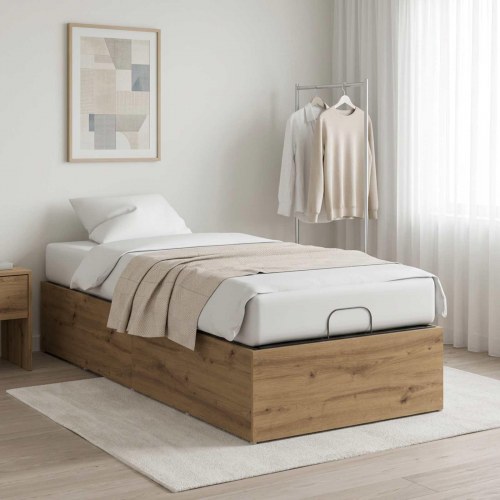 Sengeomkransning til justerbar sengebund 80 x 200 cm - Artisan-eg