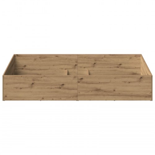 Sengeomkransning til justerbar sengebund 80 x 200 cm - Artisan-eg