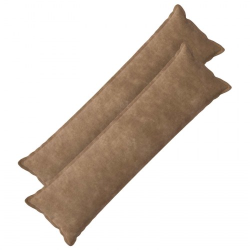 Pudebetræk HOUTEN 2 stk. - gråbrun 40 x 145 cm