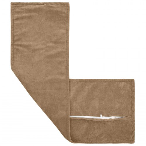 Pudebetræk HOUTEN 2 stk. - gråbrun 40 x 145 cm