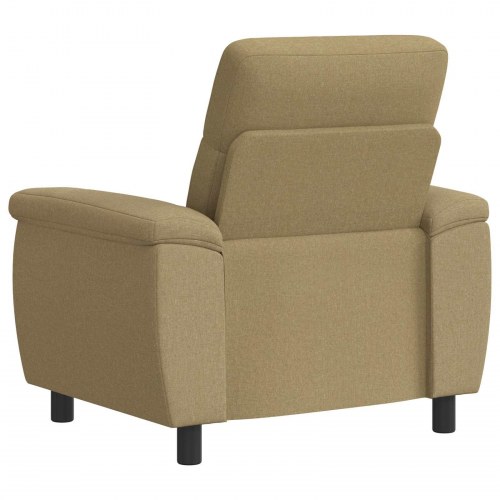 1-personers sofa i stof - lys brun 95 x 90 x 95 cm