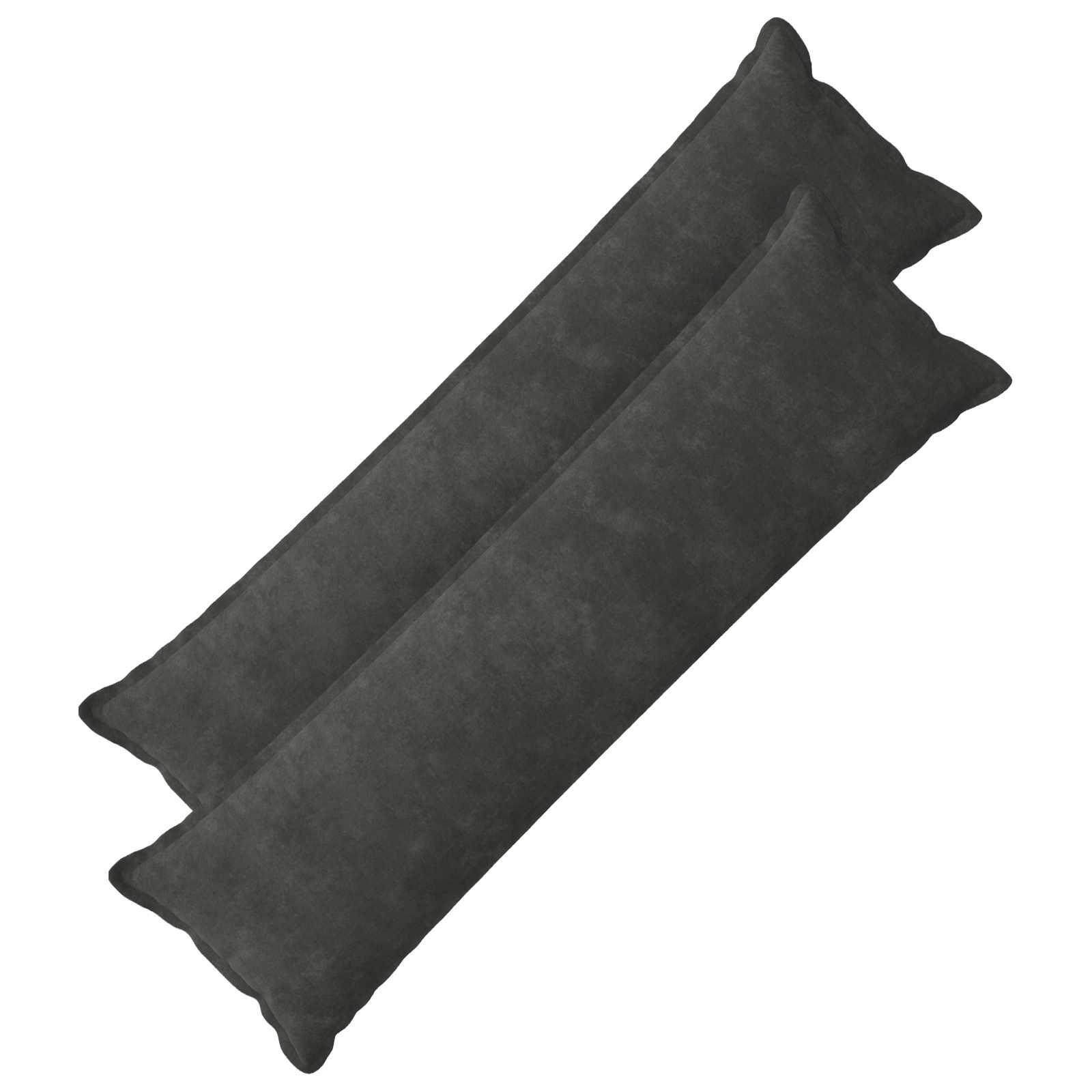Pudebetræk HOUTEN 2 stk. - antracit 40 x 145 cm