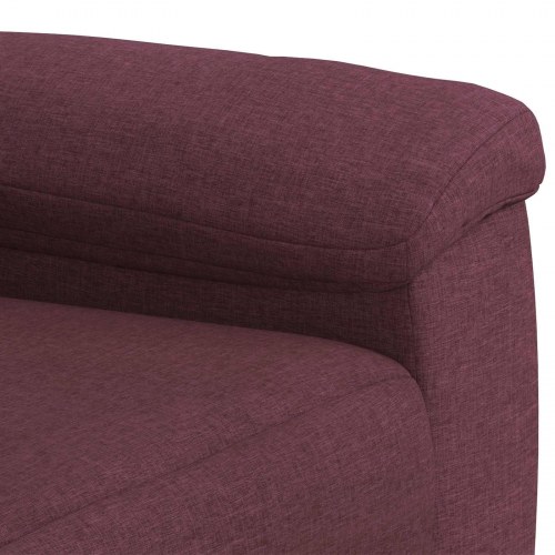 1-personers sofa i stof - lilla, 95 x 90 x 95 cm