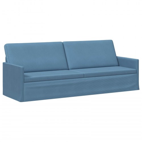 3-personers sofa - blå 220 x 81 x 82 cm