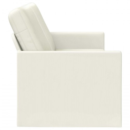3-personers sofa cremefarvet 220 x 81 x 82 cm
