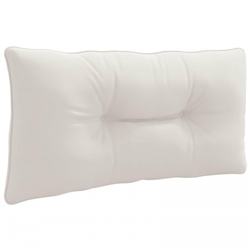 Rygpude PUTTEN - hvid 70 x 40 x 10 cm