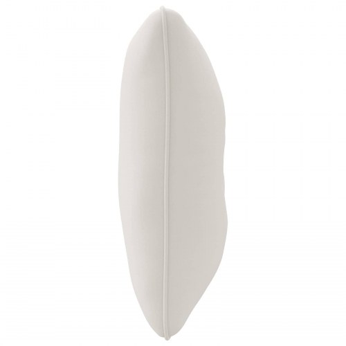 Rygpude PUTTEN - hvid 70 x 40 x 10 cm