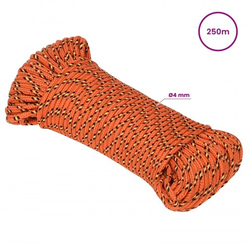Universaltov 4 mm 250 m - orange PP