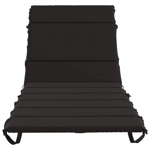 Solsengspude GEMERT - sort 200 x 70 x 3 cm